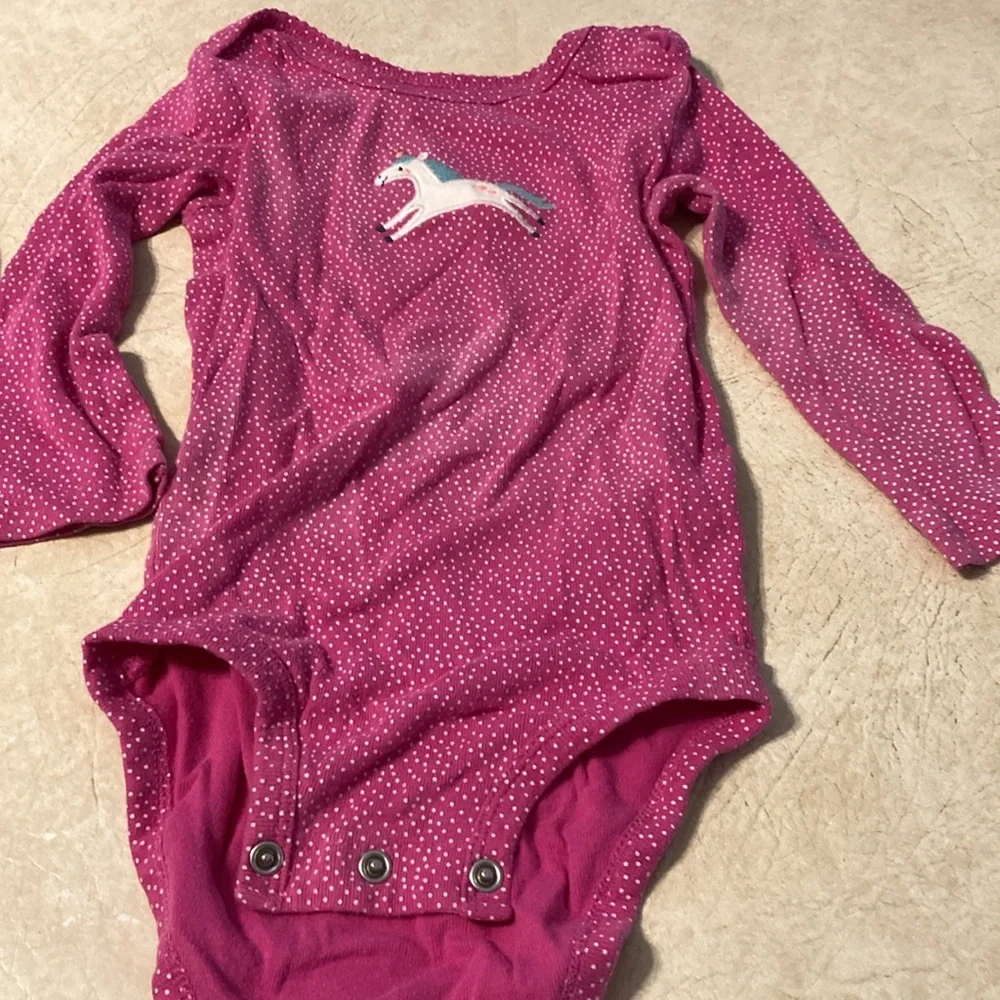 Girls 18M pair of pink onesies